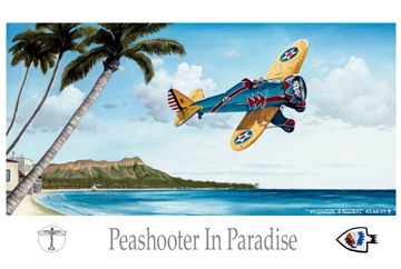 Peashooter in Paradise by Marc Stewart