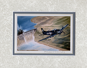 8x10 Matted Print AD-5 "Dambuster"