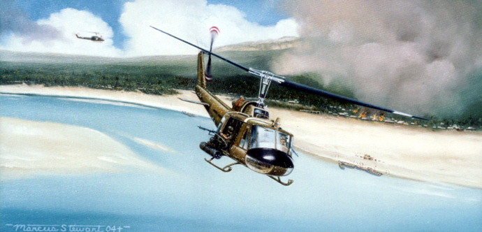 UH-1  "Hunter Hueys"